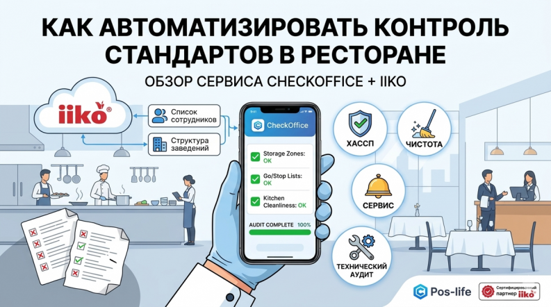 Как навести идеальный порядок в ресторане: обзор сервиса CheckOffice для iiko